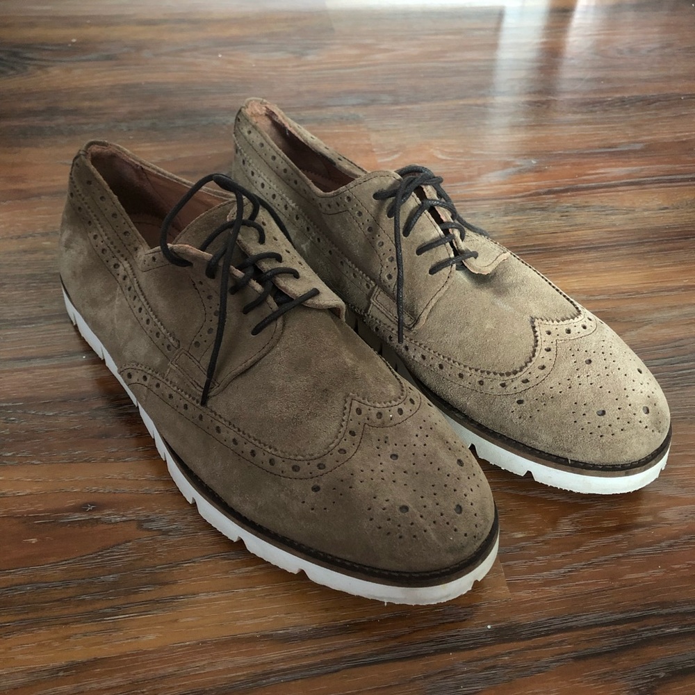 Suede men’s dress shoes size 12